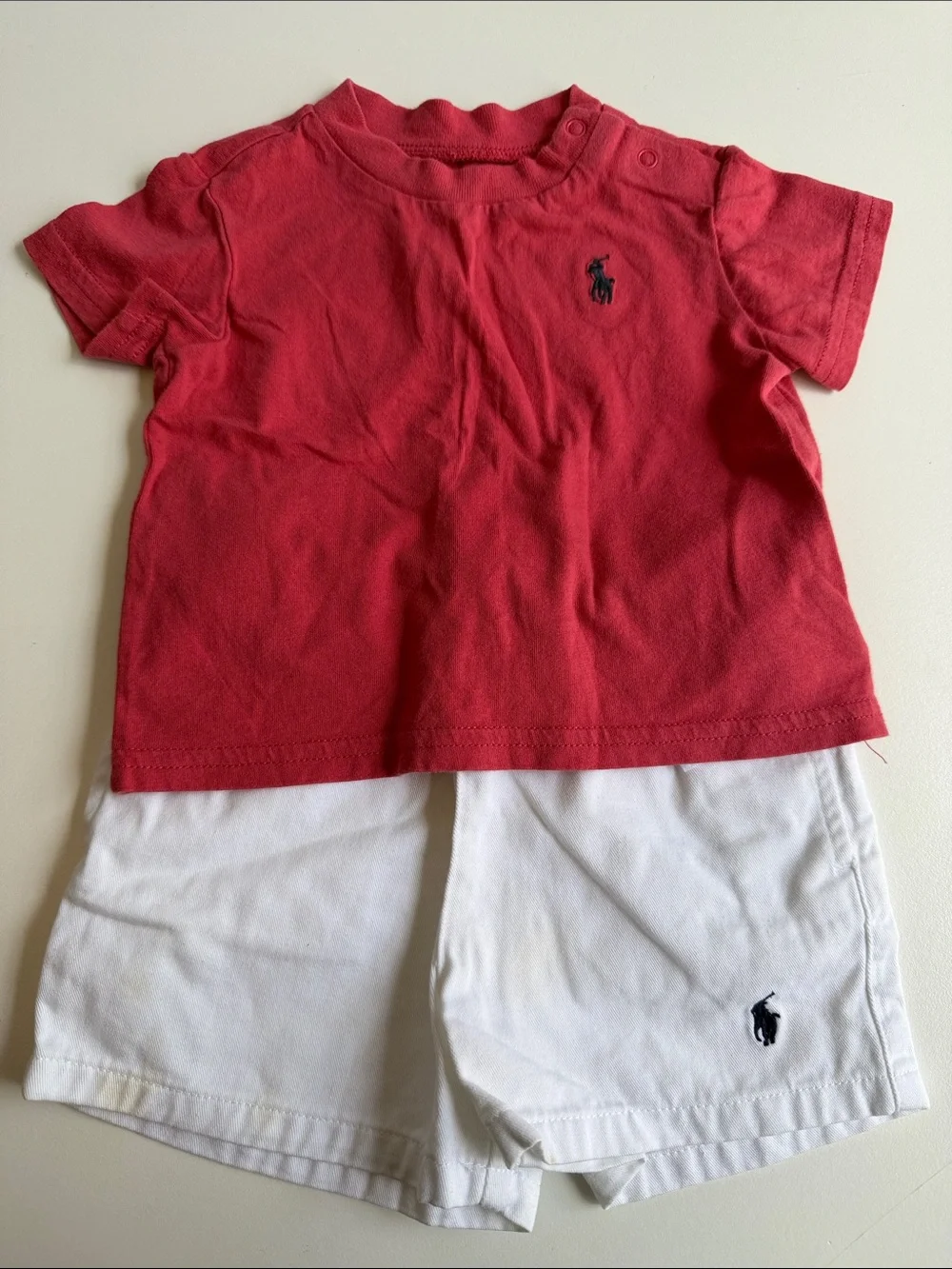 Ralph Lauren and TBBC Shorts Bundle with Nautical and Gingham 3month